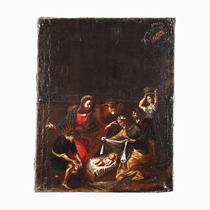 The Nativity, Oil on Canvas