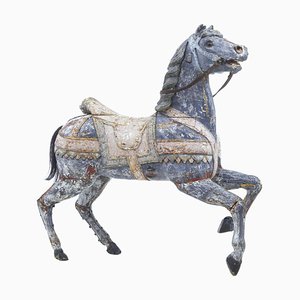 Caballo de carrusel de principios del siglo XX