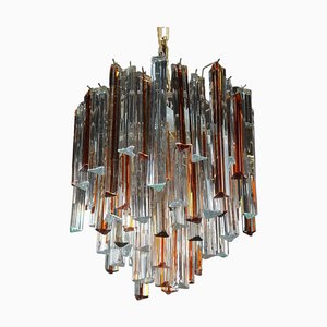 Vintage Chandelier in Murano Glass from Venini