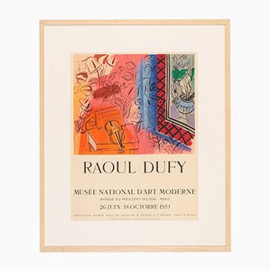 Póster de exhibición de litografía Raoul Dify