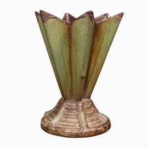 Cache-Pot Art Déco en Fonte, Angleterre, 1930s