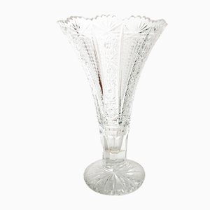 Bohemia Crystal Vase, 1900s