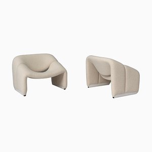 F598 Groovy Armchairs by Pierre Paulin for Artifort, Netherlands 1972, Set of 2