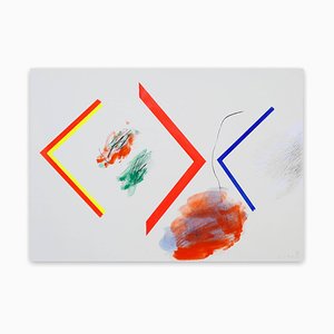 Claude Tétot, Untitled 1, 2017, Acrilico e olio su carta