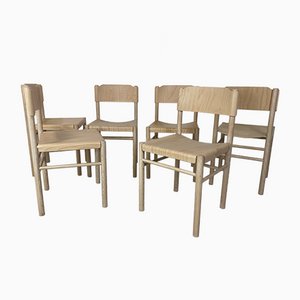 Modernist Beech Dining Chairs by Richard Hutten for Gispen, Set of 6