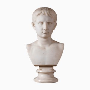 Carrara Marble Bust by Gaius Ottovianus