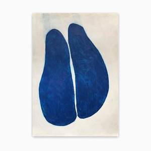 Fieroza Doorsen, Sans titre (Id 1276), 2017, Huile & Pastel sur Papier