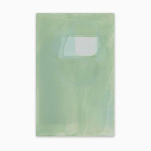Debra Ramsay, Lichen Memory 2, 2016, Acrylic on Clear Acrylic Glass