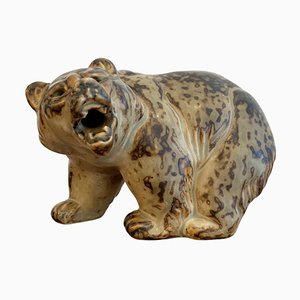 Ceramic Bear by Knud Kyhn, Denmark, 1950s