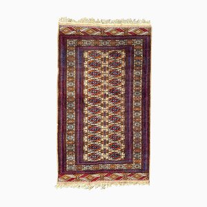 Vintage Afghan Boukhara Design Rug