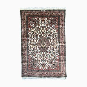 Vintage Pakistani Silk and Wool Rug