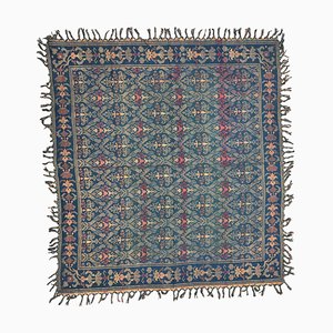 Antique Tablecloth Jacquard Loom Woven
