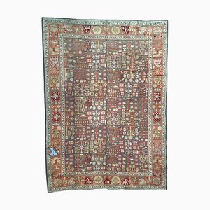 Large Antique Spanish Oushak Rug