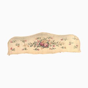 Vintage Aubusson Bed Tapestry
