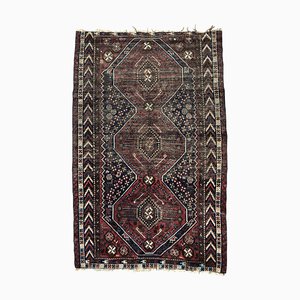 Vintage Wool Ghashghaei Rug