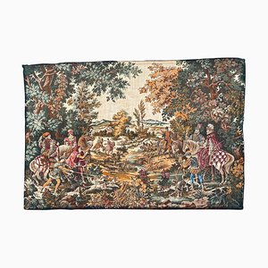 Vintage Wandteppich aus Jacquard im Aubusson-Stil