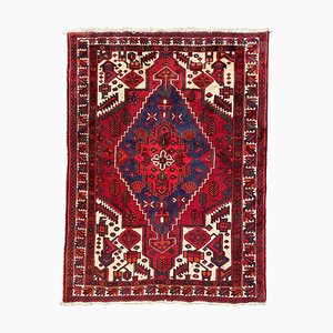 Tapis Hamadan Vintage Rustique en Laine, 1950s