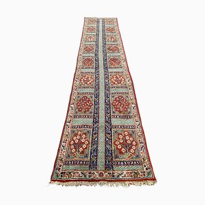 Tapis de Couloir Mahal Floral Design Mid-Century