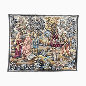 Vintage Medieval Design French Tapestry