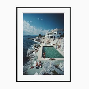 Slim Aarons, Eden-Roc Pool, Print, Enmarcado