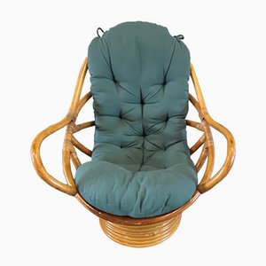 Rattan Armchair, 1970s