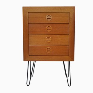 Cabinet with Hairpin Legs and Drawers, 1960s