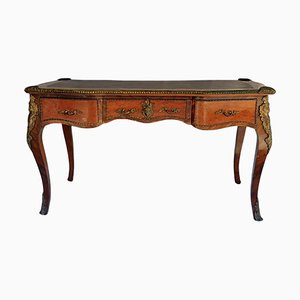 Large Louis XVI Style Bureau Plat Desk
