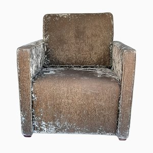 Armchair in Oxid Velvet by Invogue