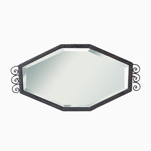 French Art Deco Iron Mirror
