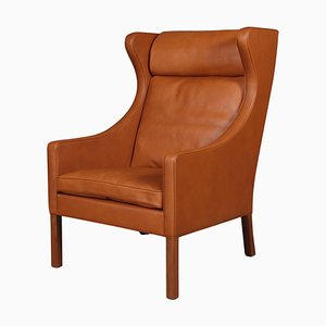 Poltrona Wingback modello 2204 di Børge Mogensen per Fredericia