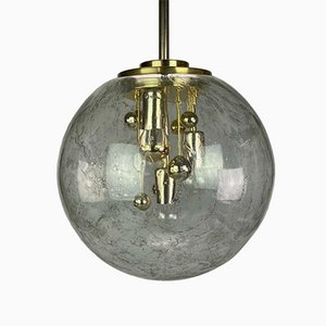 Glass Ball Ceiling Lamp, 1960s