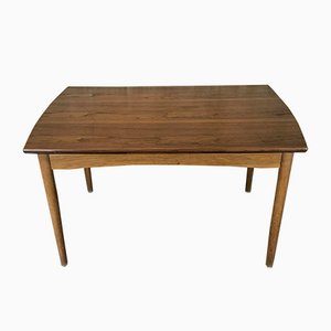 Oak and Teak Dining Table, Denmark, 1960s