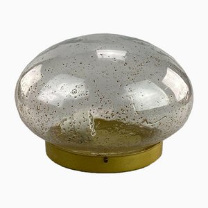 Mid-Century Space Age Glass Ceiling Flush Mount, 1960s
