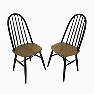 Chaises de Salle à Manger en Bois, 1960s, Set de 2