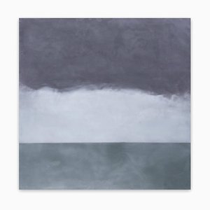 Janise Yntema, Montauk, 2015, Beeswax, Resin and Pigment on Canvas Mounted on Panel