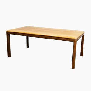 Mesa de centro minimalista de teca, años 60