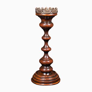 Tall French Ecclesiastical Centrepiece Torchere in Beech