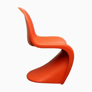 S-Chair in Orange by Verner Panton, 1970s