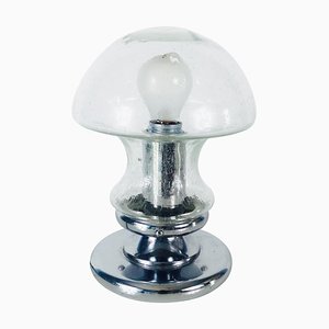 Ice Glass Table Lamp from Doria, 1970s