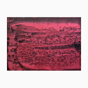 Li Chi-Guang, The Red Mountain Series No.11, 2018, Tinta sobre papel