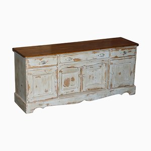 Ungarisches Vintage Handbemaltes Vintage Sideboard mit Schubladen