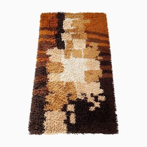 Multi-Color High Pile Rya Rug from Desso, The Netherlands, 1970s