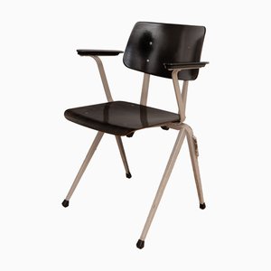 S17 Industrial Chair with Armrests from Galvanitas