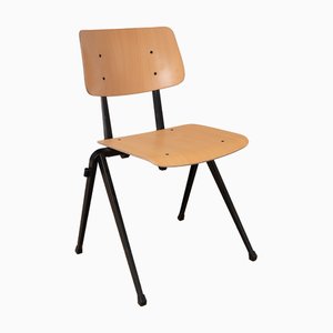 S17 Industrial Beech Chair from Galvanitas