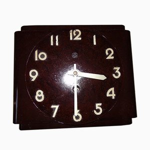 Art Deco Bakelite Hanging Clock Metron