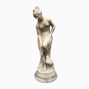 Escultura de Venus, década de 1800, alabastro