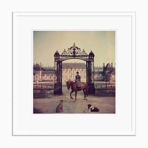 Slim Aarons, Entrée Equestre, Impression sur Papier Photo, Encadré