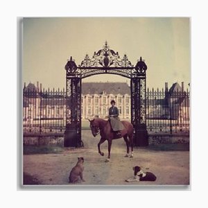 Slim Aarons, Equestrian Entrance, Print on Photo Paper, Framed