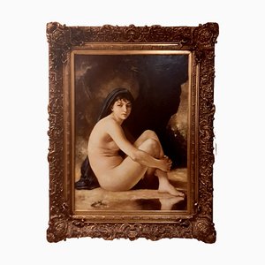 Ritratto di donna, olio su tela