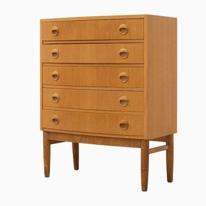 Mid-Century Chest of Drawers in Oak